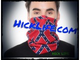 Rebel / Confederate Flag Mask Face Shield  Back In Stock